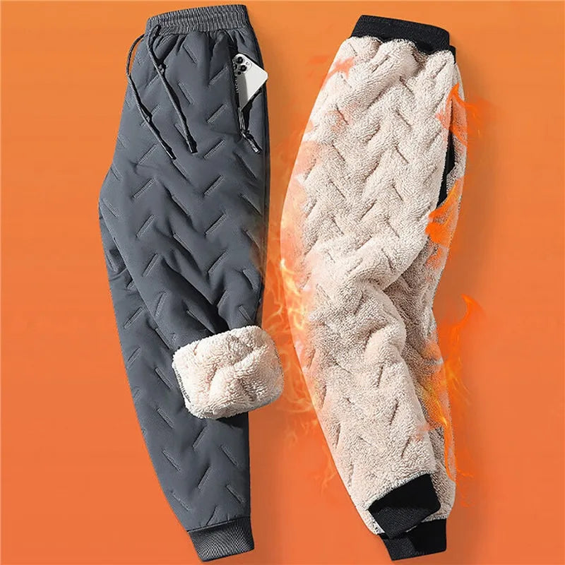 Women's Fleece-Lined Winter Pants – Warm Thickened Trousers