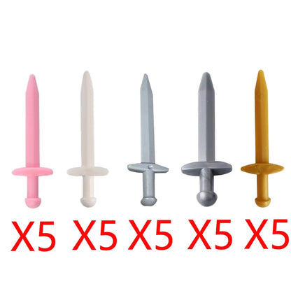Medieval Military Building Blocks Parts – Castle Knights Weapons Accessories
