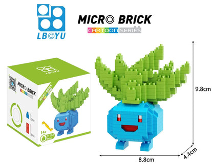 Pokemon Mini Building Blocks Set – Ash Ketchum & Characters