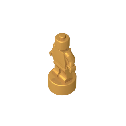 Minifig Trophy Statuette Building Block Part – Compatible Brick Piece