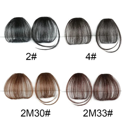 Clip-In Air Bangs Synthetic Hair Extension for Women