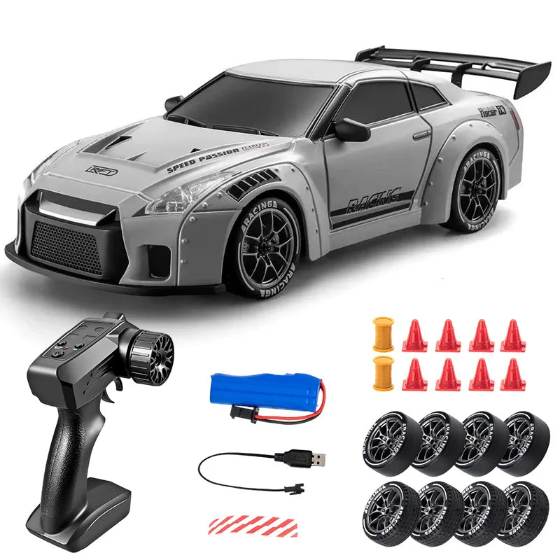 1:24 4WD High Speed RC Drift Car with LED Lights