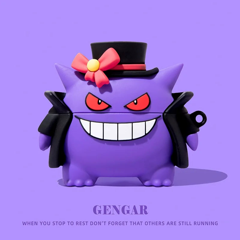 Cartoon Silicone AirPods Case – Cute Shockproof Protective Cover