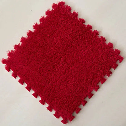 Interlocking Plush Puzzle Play Mat Tiles – Soft Kids Floor Carpet