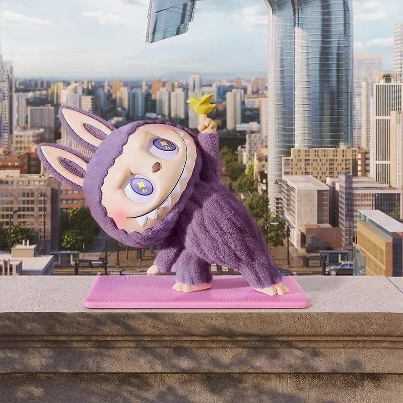Labubu The Monsters Lazy Yoga Series Blind Box