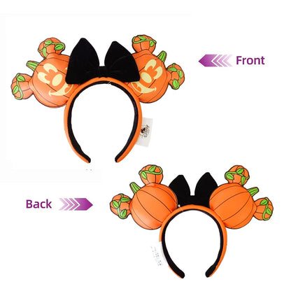 Mickey Mouse Ear Headband – Bow Costume Cosplay Party Accessory