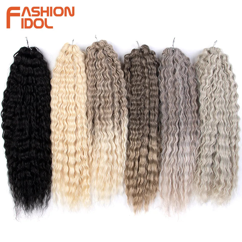 Water Wave Crochet Braiding Hair – Ariel Curl 22 Inch