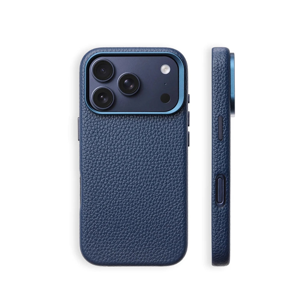 Magnetic Lychee Texture PU Leather iPhone Case