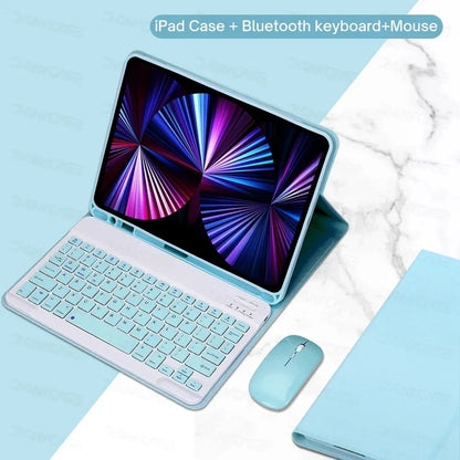 iPad Keyboard Case with Backlight & Touchpad – All Models