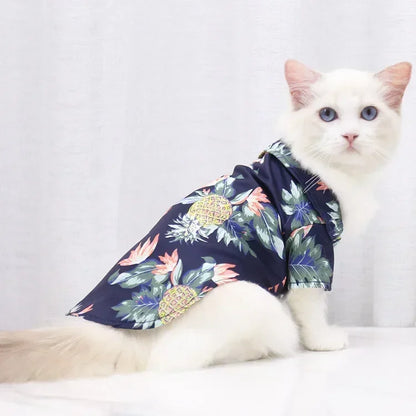 Hawaiian Dog Shirt – Tropical Beach Shirt for Small & Medium Dogs