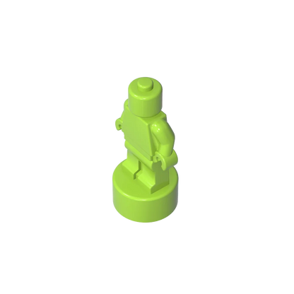 Minifig Trophy Statuette Building Block Part – Compatible Brick Piece