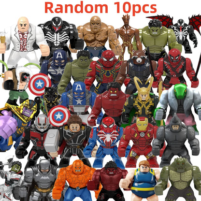 Superhero Mini Building Block Figures – Blind Box Collectible