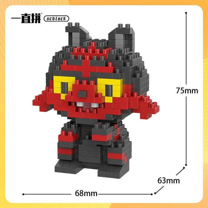 Pokemon Mini Building Blocks – Pikachu, Charizard, Eevee & More