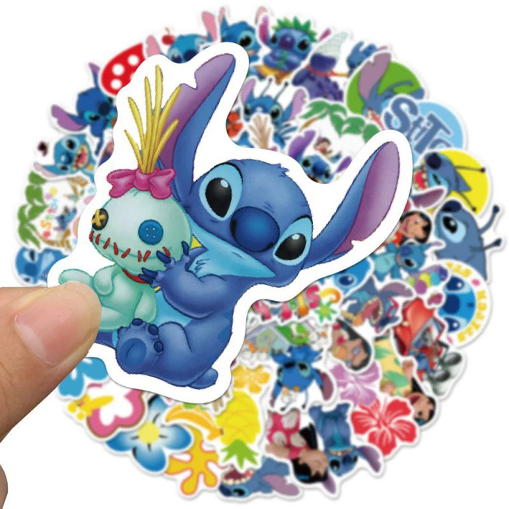 Lilo & Stitch Stickers Pack – 10/30/50/100 PCS Cartoon Decals