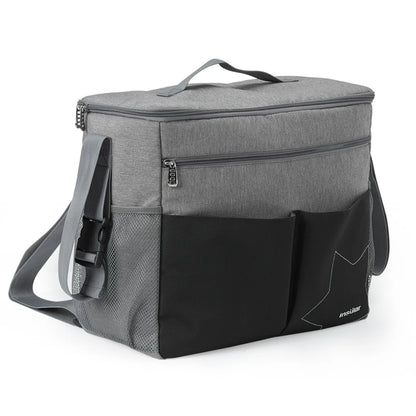 Large Capacity Diaper Bag Backpack – Travel Nappy Bag with Anti-Loss Zipper