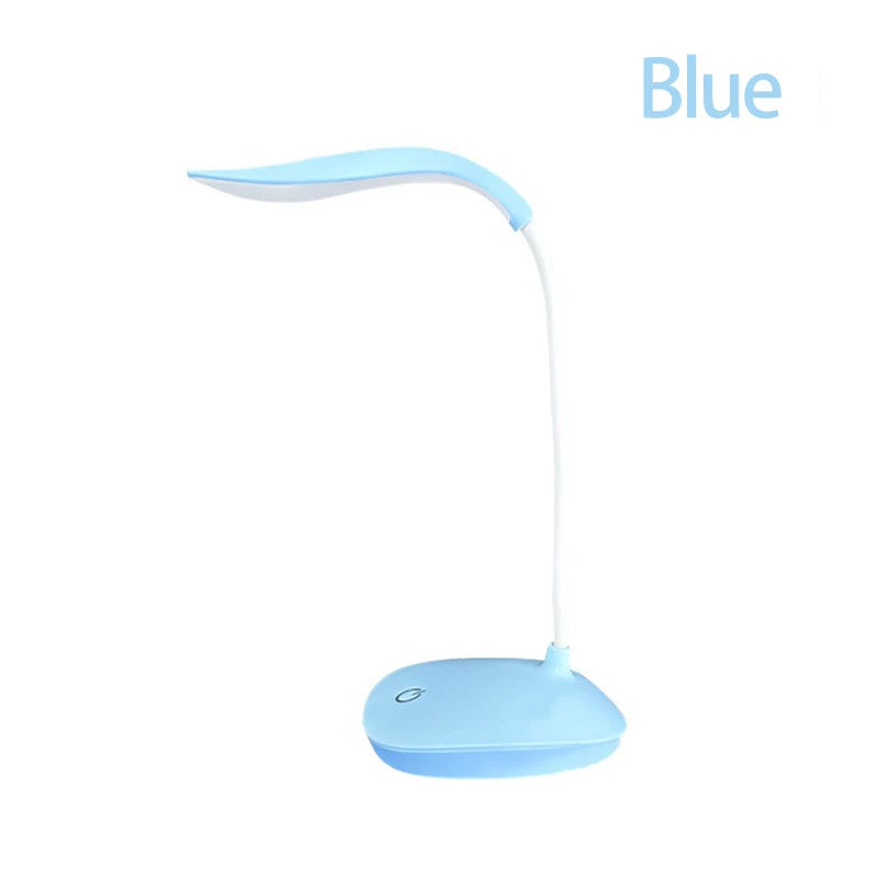LED Desk Lamp with USB Charging & Touch Dimming