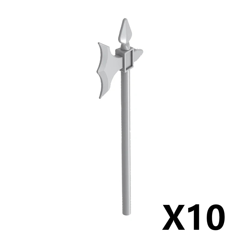Medieval Military Building Blocks Parts – Castle Knights Weapons Accessories