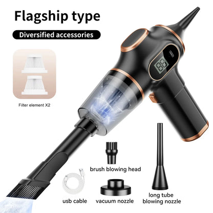 Tinsol Wireless Handheld Vacuum & Blower with LED Display