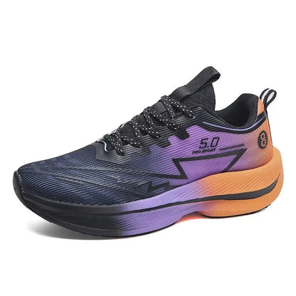 Carbon Plate Running Shoes – Soft Cushion Unisex Sneakers