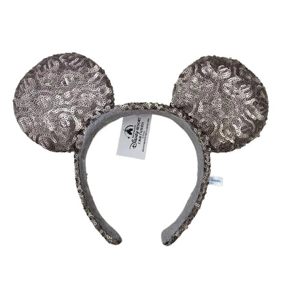 Mickey Minnie Mouse Ear Headband – Disney Sequin & Bow Styles for Adults & Kids