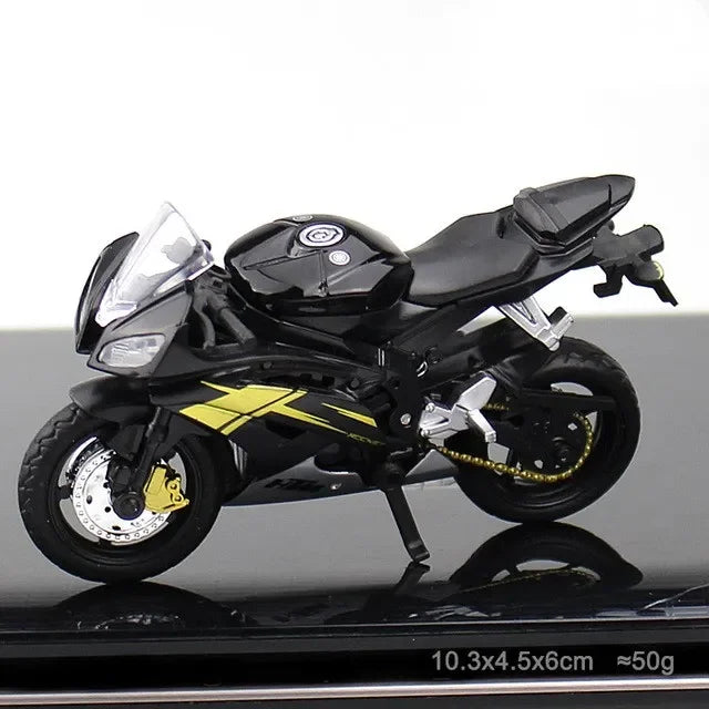 1:18 Ninja H2R Diecast Motorcycle Model with Working Suspension