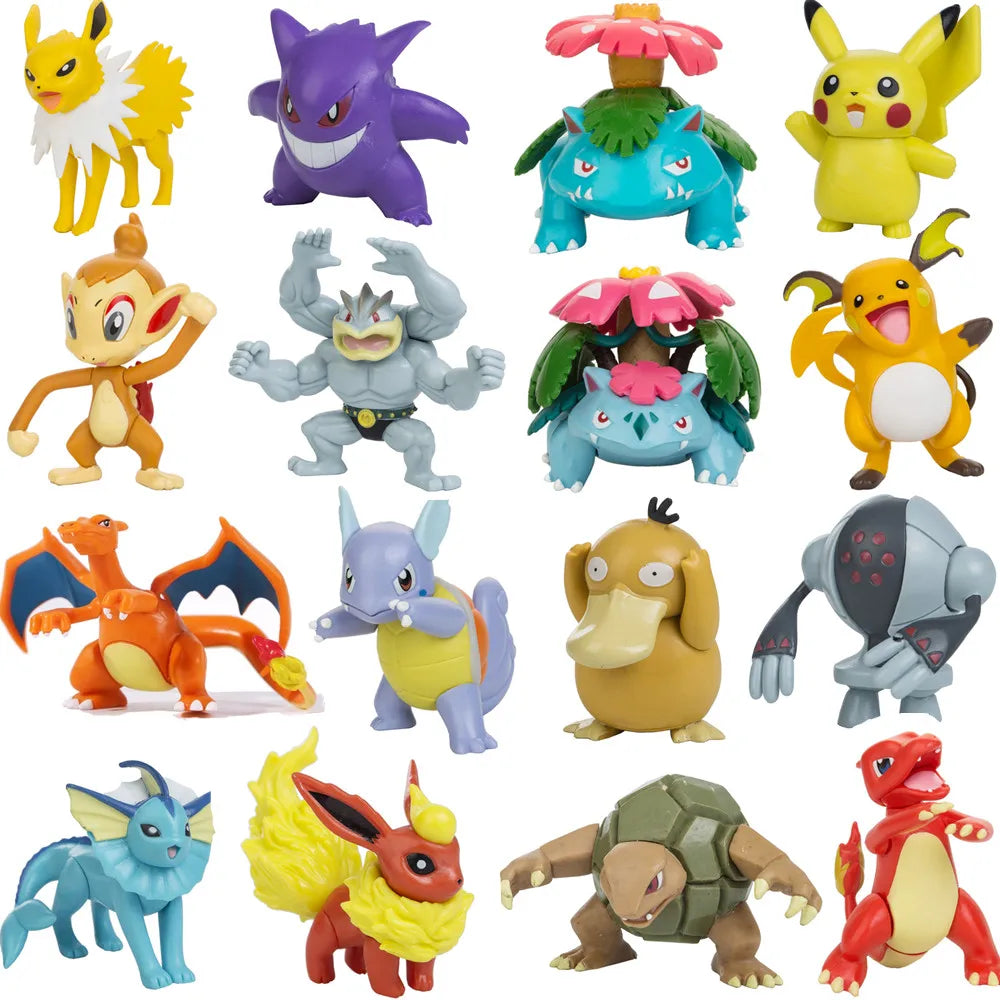 5 to 10CM Pokémon Charmander Pikachu Arceus Figure Collection