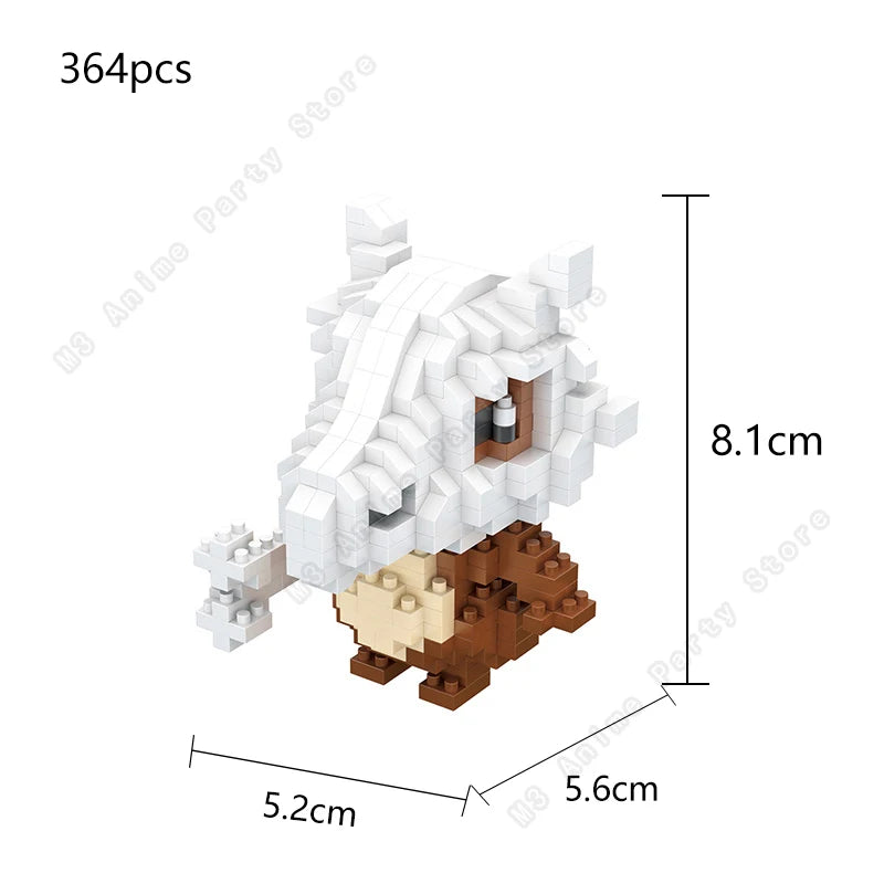 Pokemon Micro Building Blocks Set – Pikachu, Gengar, Charizard & More