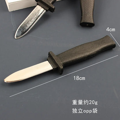 Fake Retractable Knife Prank Toy – Halloween Magic Prop for Kids