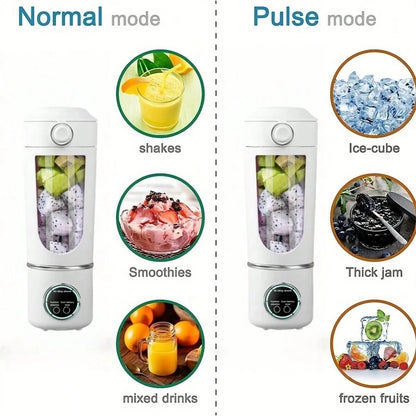 Portable Personal Blender – 700ml 12-Blade Smoothie Maker