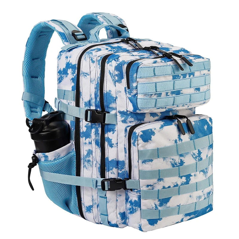 45L Tactical Backpack – Large Military Rucksack for Hiking & Gym