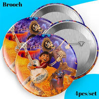 Brooch 4Pcs
