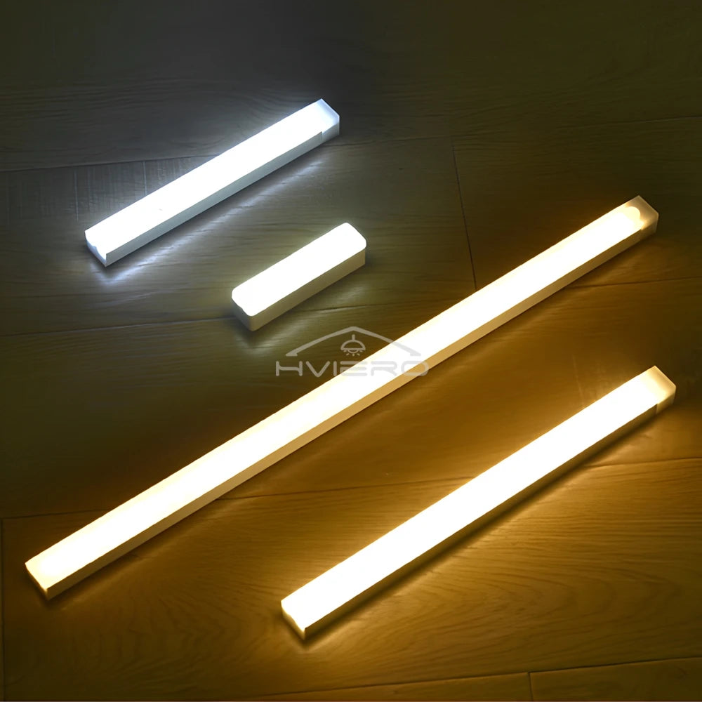 Motion Sensor LED Night Light – USB Rechargeable Magnetic Cabinet Light