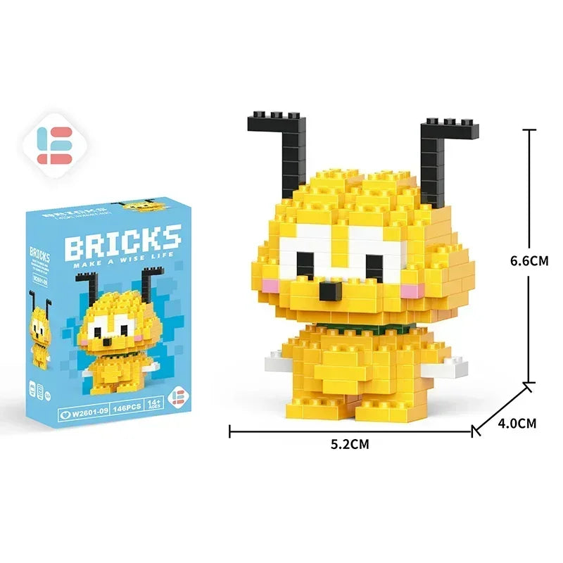 Mini Building Blocks Cartoon Character Figure – Tsum Tsum Style