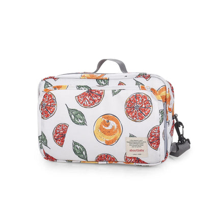 Waterproof Baby Diaper Bag – Printed Wet Dry Reusable Maternity Bag