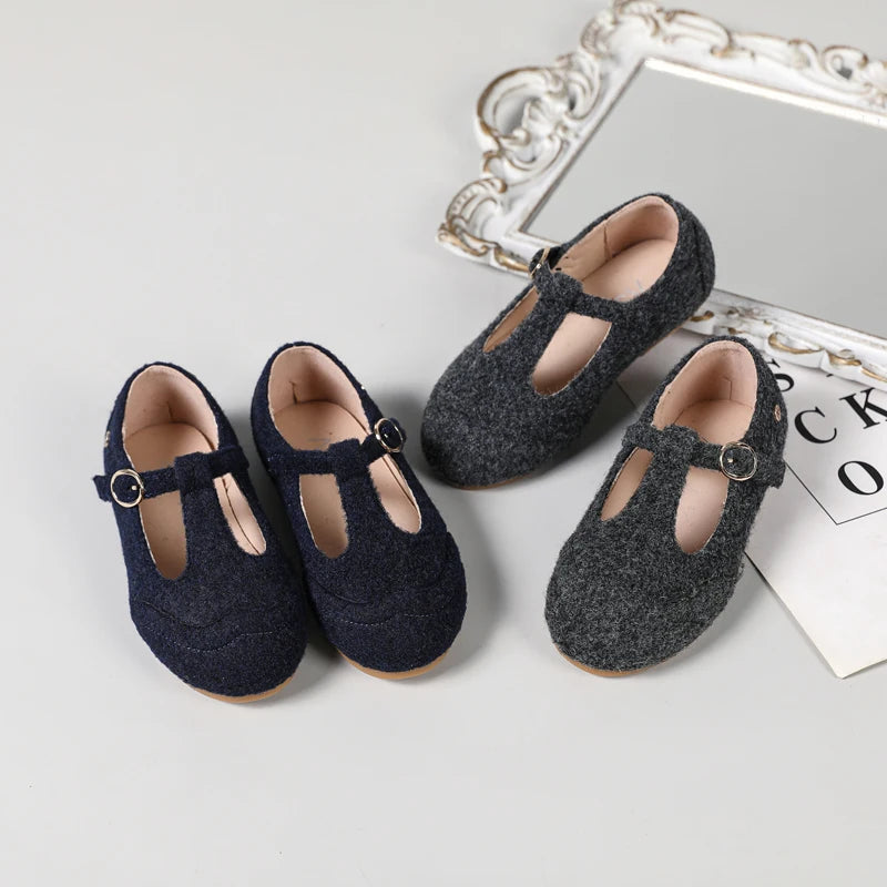 Kids Oxford Lace-Up Dress Shoes for Boys & Girls