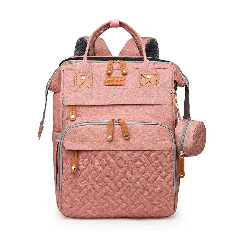 Diaper Bag Backpack – Large Capacity Nappy Changing Bag