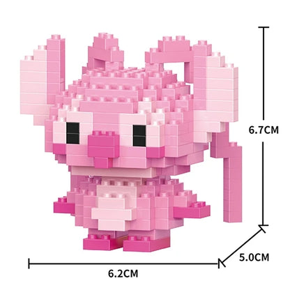 Disney Mini Building Blocks Figure – Mickey Minnie Princess Brick Toy