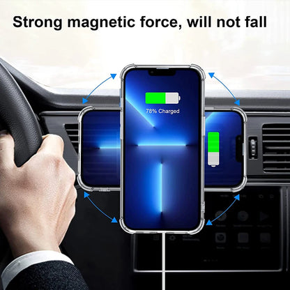 Magnetic Metal Ring Plate for MagSafe & Phone Holders – Iron Sheet Sticker
