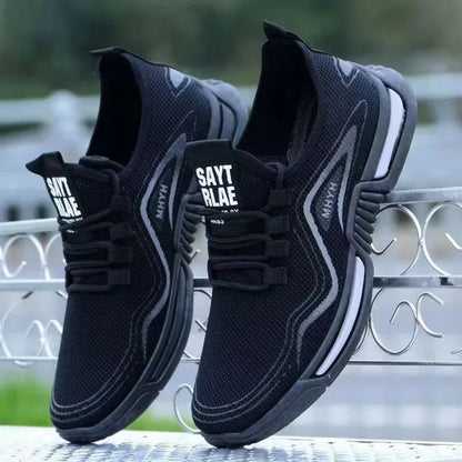 Men's Slip-On Sneakers – Breathable Sport Running Shoes