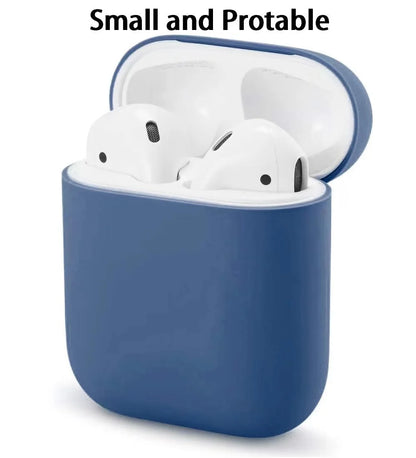 Soft Silicone AirPods Case Cover – AirPods 1 & 2
