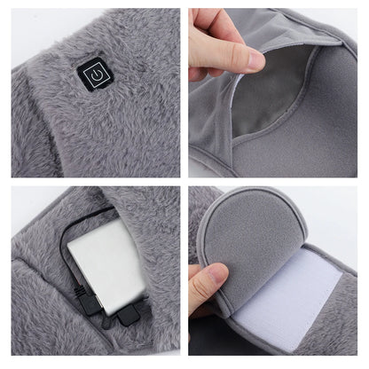 Electric Heating Waist Belt – USB Heated Pad for Back & Abdomen
