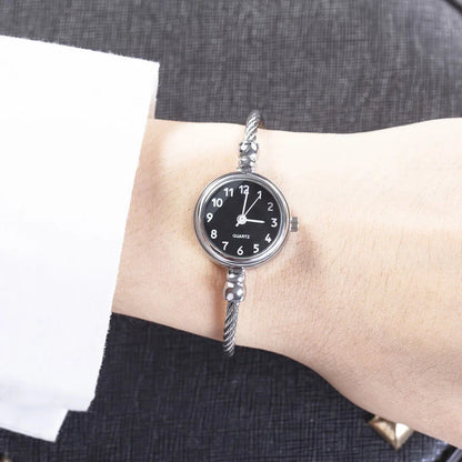 Women's Bangle Bracelet Watch – Retro Luxury Quartz
