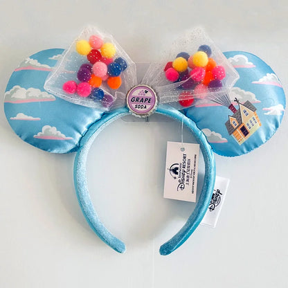 Disney Minnie Mouse Ears Headband – Plush Bow for Adults & Kids