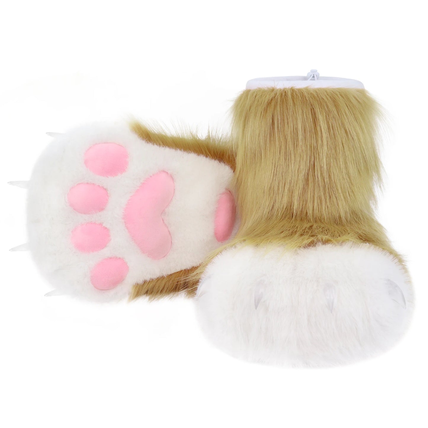 Animal Paw Slippers – Furry Claw Boots for Cosplay & Costume