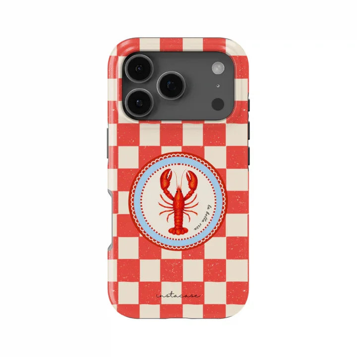 Lobster Chili Design iPhone Case