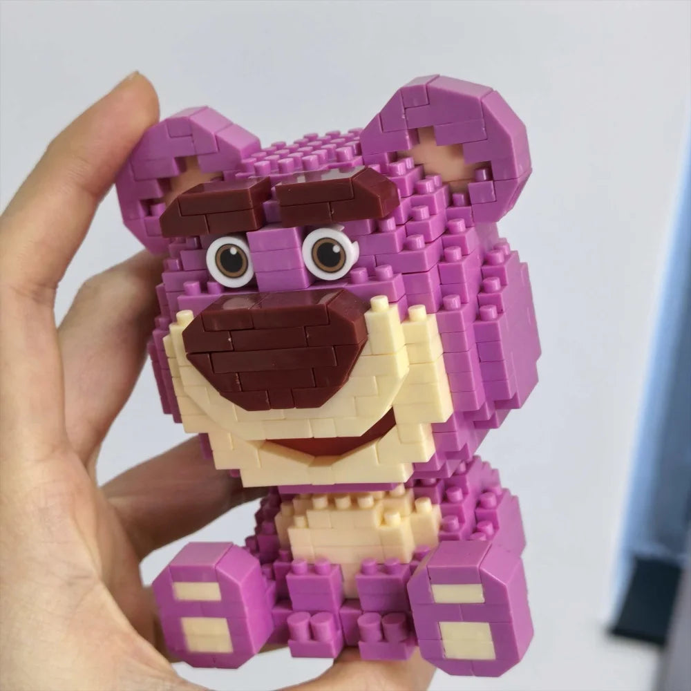Disney Mini Building Blocks Figure – Mickey Minnie Princess Brick Toy