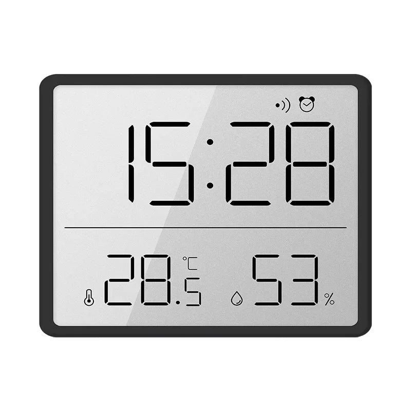 Digital Alarm Clock with Temperature & Humidity Display