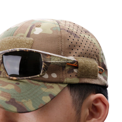 Tactical Baseball Cap with Velcro Patch – Breathable Adjustable Hat