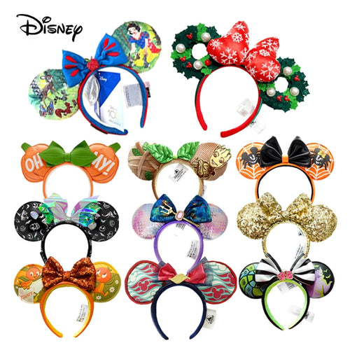 Disney Mickey Ears Headband – Sequin Minnie Cosplay Hairband