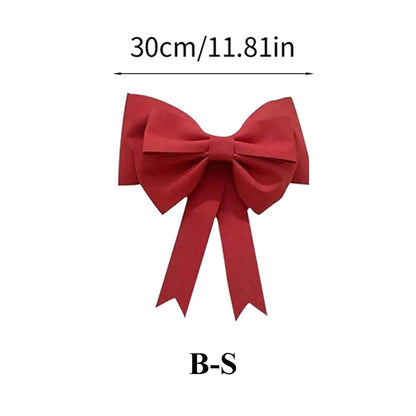 Large Decorative Bow for Christmas, Wedding & Party Decor – Red & Pink
